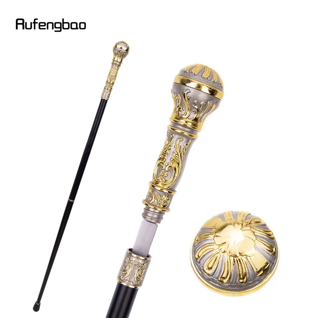 colorful-luxury-round-handle-walking-stick-with-26cm-hidden-plate-self-defense-fashion-cane-plate-cosplay-crosier-stick