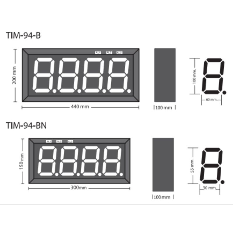 Digital Indicator Big Display เครื่องแสดงผลขนาดใหญ่แบบดิจิตอล,Model ...