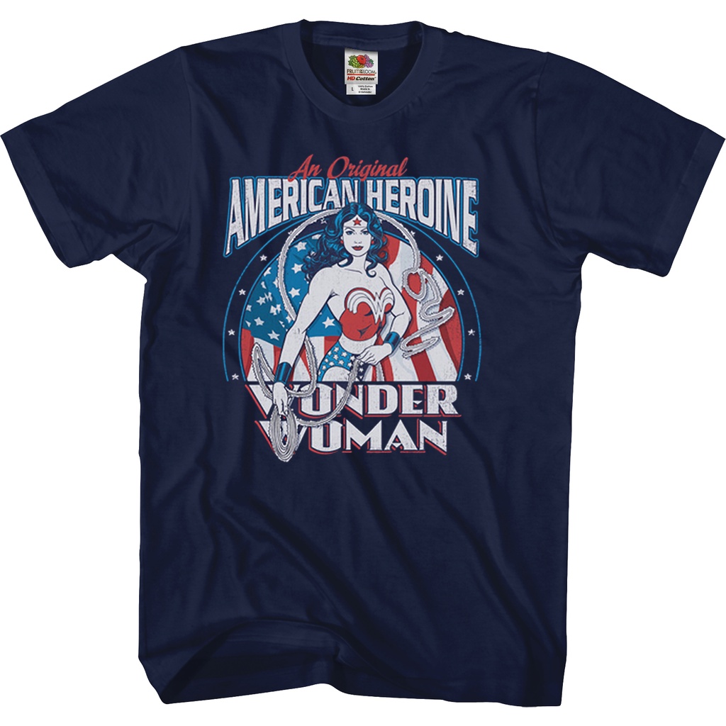 original-american-heroine-wonder-woman-t-shirt-เสื้อยืดถูกๆ-เสื้อโอเวอร์ไซ