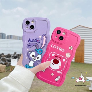 เคสโทรศัพท์มือถือ แบบนิ่ม ลายหมีสตรอเบอร์รี่ สําหรับ Samsung A04 A13 A14 A50s A04s A04E A50 A12 A32 A23 A53 A22 A52 A03s A52s A33 A02s A03 A21s A30s A20 A11 A51 M22 A31 M32