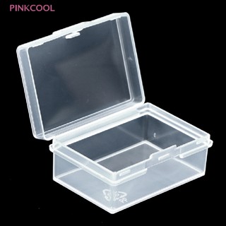 Pinkcool กล่องพลาสติกใส ความจุขนาดใหญ่ สําหรับใส่เครื่องสําอาง