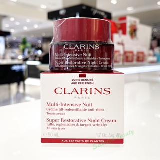 Clarins Super Restorative Night Cream 50ml All skin ทุกสภาพผิว สำหรับกลางคืน
