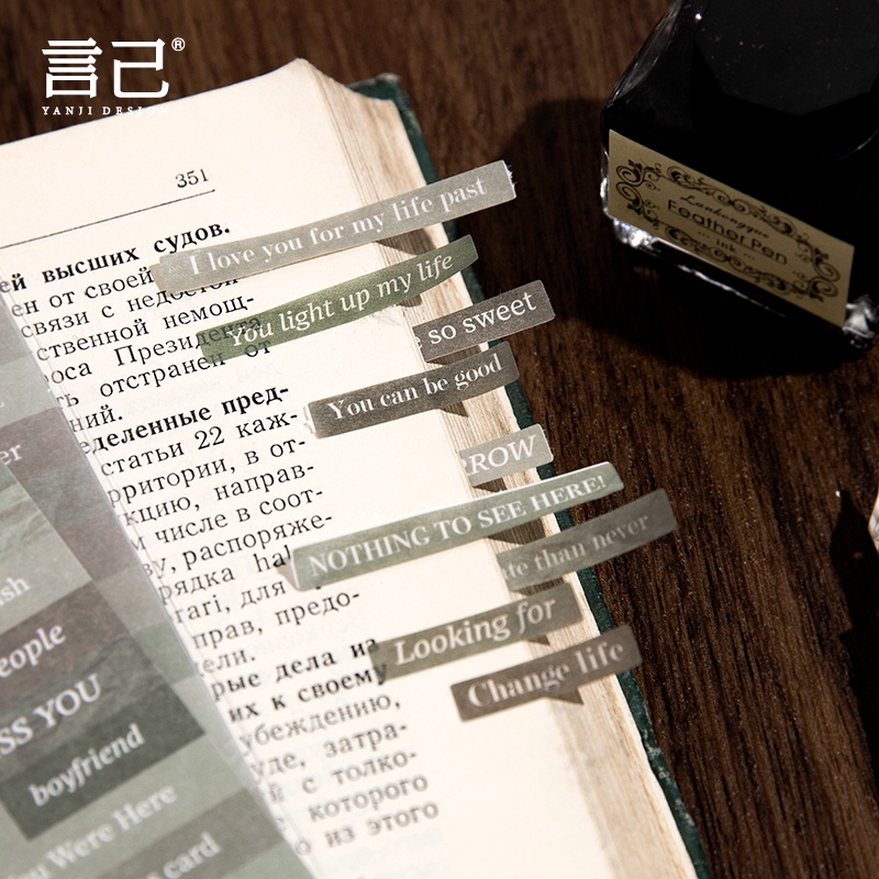 jianwu-สติกเกอร์-ลายตัวอักษรภาษาอังกฤษ-สไตล์เรโทร-สําหรับตกแต่งสมุดภาพ-เครื่องเขียน-diy-3-แผ่น