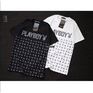 =Play Boy= เสื้อยืดงานปักนก เรียบๆ แต่ดูหรู ผ้าคอตตอน100% เป็นทรงตรง ใส่ได้ทั้งชาย-หญิง