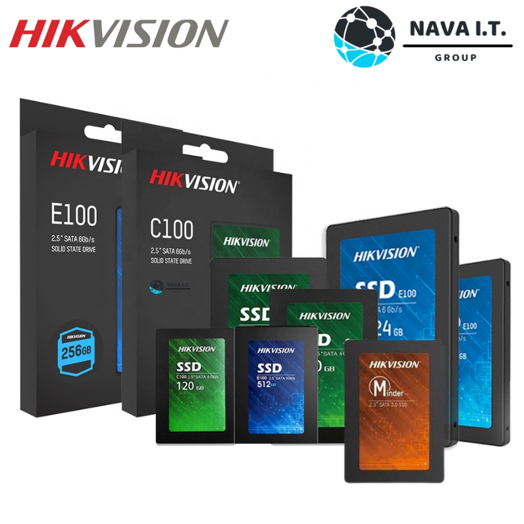 ภาพสินค้า️กรุงเทพฯด่วน1ชั่วโมง ️ HIKVISION SSD E100 C100 HIKSEMI CITY E100 NEO C100 A56 AS340 AS350X NAND FLASH 3D TLC SATA I... จากร้าน nava.it บน Shopee ภาพที่ 2