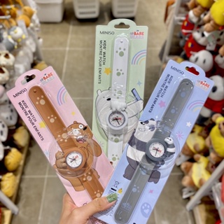 Miniso นาฬิกาข้อมือเด็ก We Bare Bears Collection 5.0 Kids’ Watchลิขสิทธิ์แท้