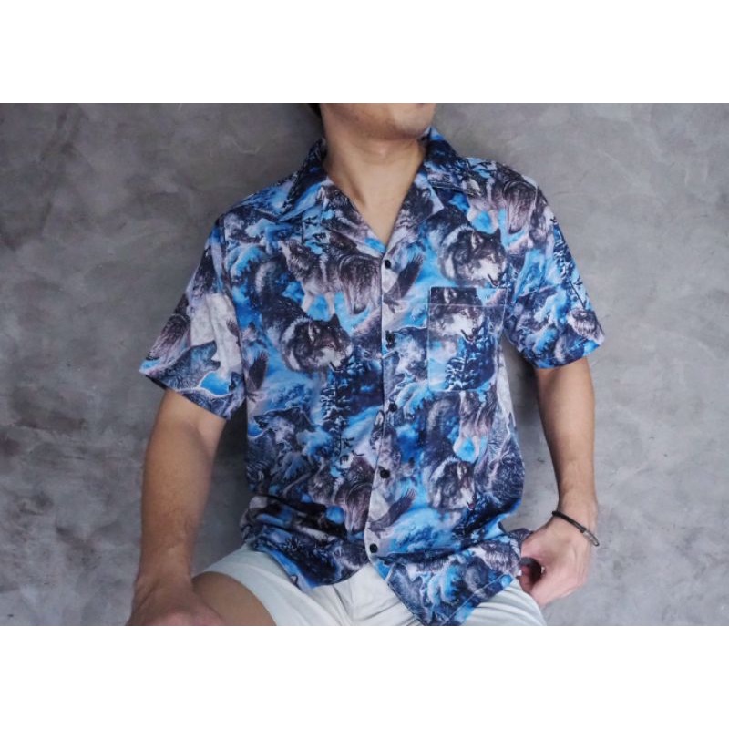 ภาพสินค้าเสื้อเชิ้ต Hawaii ราคาถูก ( ลดเพิ่ม 50.- เมื่อซื้อครบ 300.-) จากร้าน ploytpolnogy บน Shopee ภาพที่ 2