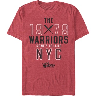 Collegiate Text The Warriors T-Shirt เสื้อยืดสวยๆ เสื้อแฟชั่นผญ2022 อื่นๆ เสื้อยืดสีพื้น