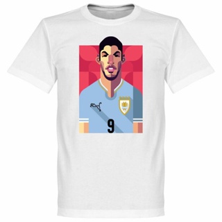 O-O World Cup Uruguay T-shirt Fans Tee Suarez Cavani Cartoon Short Sleeve Round neck Plus Size FIFA