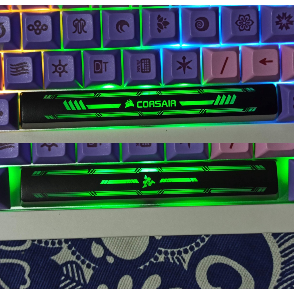 R RAZER Corsair Space Key ปุ่มกดคีย์บอร์ดเมคคานิคอล แบบโปร่งแสง AA ...
