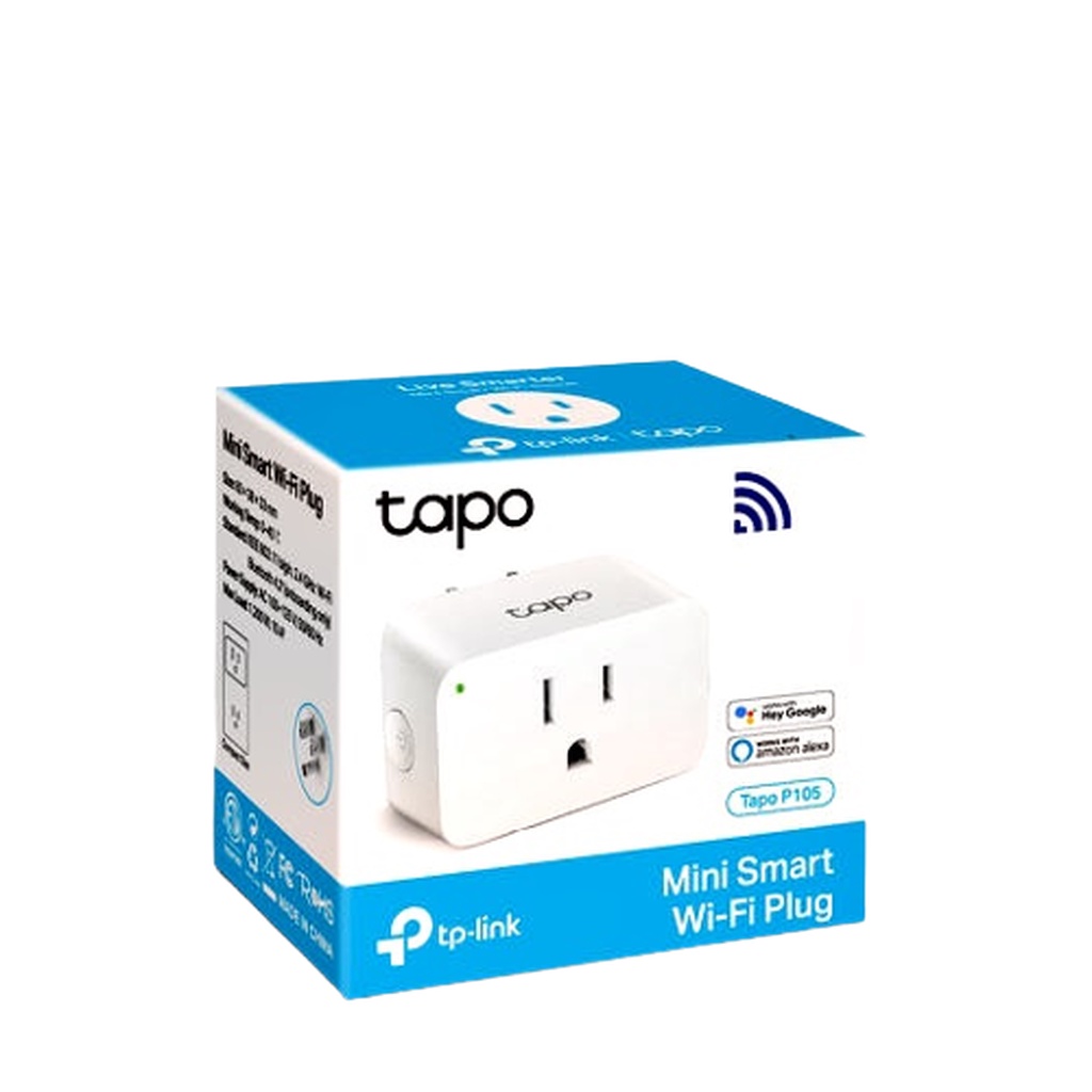 ภาพหน้าปกสินค้า️กรุงเทพฯด่วน1ชั่วโมง ️ TP-Link Tapo P105 Mini Smart Wi-Fi Plug ปลั๊กอัจฉริยะ สามารถสั่งการด้วยเสียงผ่าน รับประกัน1 ปี จากร้าน nava.it บน Shopee