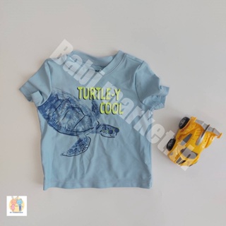 เสื้อว่ายน้ำเด็ก Unisex สีฟ้า ลาย Turtle-y Cool คาร์เตอร์ Carters ของใหม่