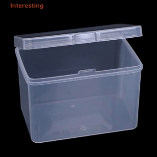 [Interesting] กล่องพลาสติกใส PP ขนาด 9*5.9*6.5 ซม. สําหรับใส่จัดเก็บของ