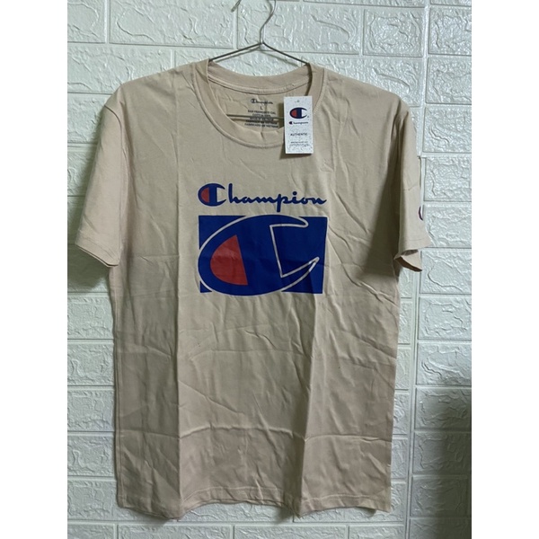 champion-เสื้อยืดสีครีม-l