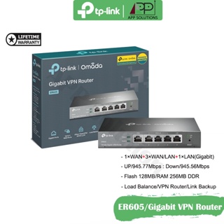 TP-LINK VPN Router Gigabit Load Balance/Backup รุ่นER605(ประกันLifetime)