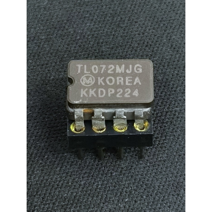 ภาพหน้าปกสินค้าDual OP-AMP ออปแอมป์ TL072MJG ตัวถังเซรามิค ผลิตที่ Korea พร้อมส่ง จากร้าน siamvintage_diy บน Shopee