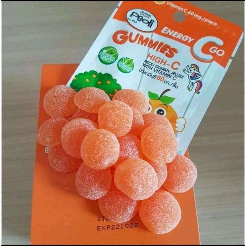 ภาพหน้าปกสินค้าGummy peoli กัมมี่วิตามินซีสูง จากร้าน tawanvitamin บน Shopee