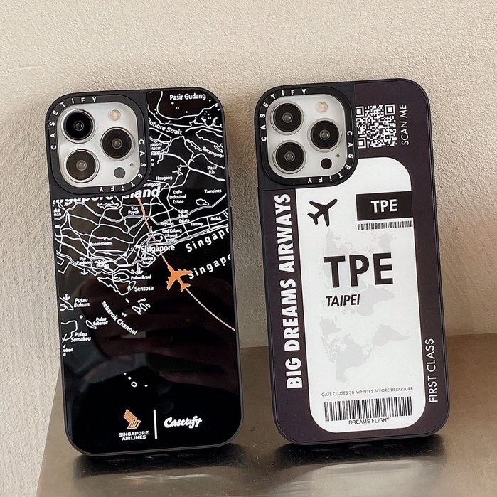 เคสโทรศัพท์มือถือ-ลายตั๋วเครื่องบิน-tpe-สําหรับ-iphone-11-14-13-12-11