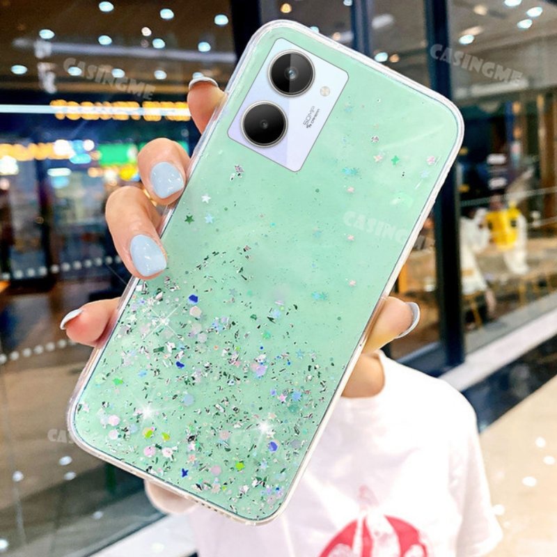 เคสโทรศัพท์มือถือ-tpu-ใส-กันกระแทก-ลายท้องฟ้ากลางคืน-แต่งกลิตเตอร์-สําหรับ-realme-10-2022-10-10-pro-10pro-plus-4g-5g-2022