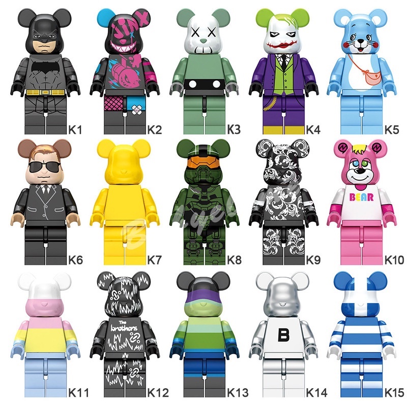 ขายดี-บล็อกตัวต่อฟิกเกอร์-รูปหมี-bearbricks-ขนาดเล็ก-31-แบบ-ของเล่นสําหรับเด็ก-k01-31