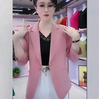 ◆เสื้อสูทชีฟองขนาดเล็กหญิง 2022 ฤดูใบไม้ผลิและฤดูร้อนใหม่บางส่วนแฟชั่นเกาหลีชุดลำลองหลวมครีมกันแดด