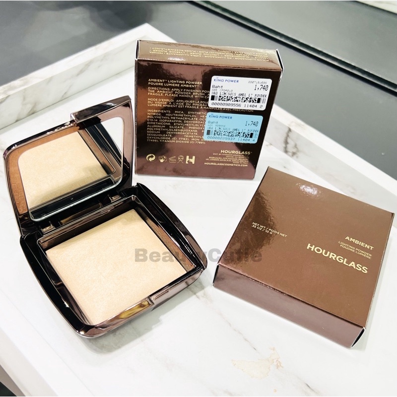 hourglass-ambient-lighting-powder-10-g-ผลิตปี-2022-ป้ายคิง-แท้-จาก-king-power