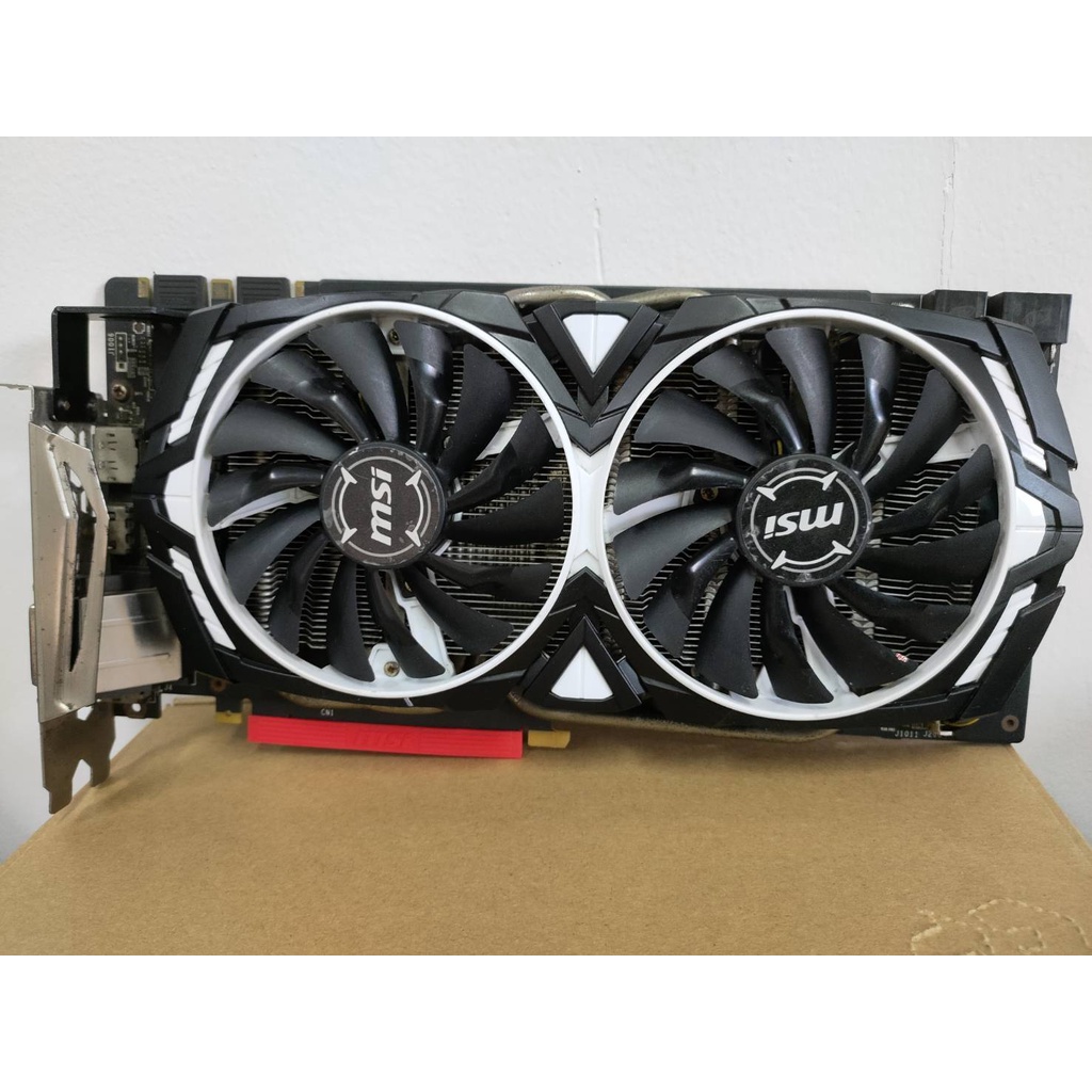 การ์ดจอ MSI GTX 1070 Ti ARMOR 8GฺB มือ 2 สภาพดีใช้งานปกติ พร้อมส่ง ...