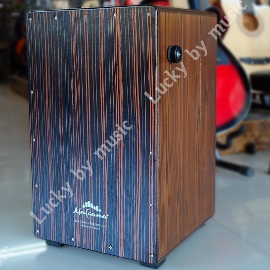 ส่งด่วน-กลองคาฮอง-ปรับเสียงได้-makana-สีมะฮอกกานี-cajon-คาฮองที่สามารถตัดเสียงสแนร์ได้-ปรับเสียงสะดวกและรวดเร็ว