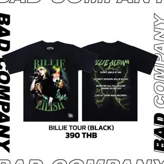 (HH)T-shirtBadcompany เสื้อทัวร์สกรีนลาย "Billie" ใหม่