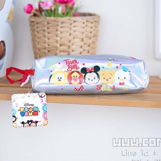 กระเป๋าดินสอดิสนี่ย์ ซูม ซูม ทรงกระบอก (Disney Tsum Tsum) ลิขสิทธิ์แท้ รหัสสินค้า 00997