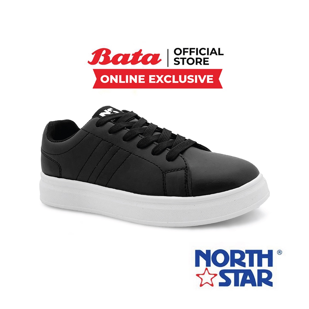 bata-บาจา-online-exclusive-ยี่ห้อ-north-star-รองเท้าผ้าใบ-ผ้าใบแฟชั่น-พร้อมเทคโนโลยี-life-natural-ลดกลิ่นอับ-99-สำหรับผู้หญิง-รุ่น-play-สีดำ-5206158