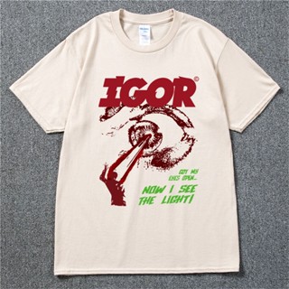 กอล์ฟ Wang Igor Tyler Creator Rapper Hip Hop เพลงเสื้อยืดสีดำฝ้ายผู้ชาย T เสื้อใหม่ลำลอง Unisex swag Tshirt