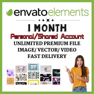 สินค้า Envato Elements Premium Private/Share Account