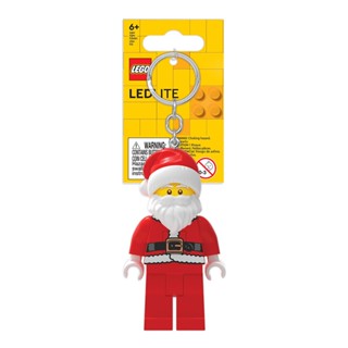 LEGO พวงกุญแจ ไฟฉาย เลโก้ มินิฟิกเกอร์ คริสต์มาส ซานตาครอส Christmas Santa Claus Key Light ลิขสิทธิ์แท้