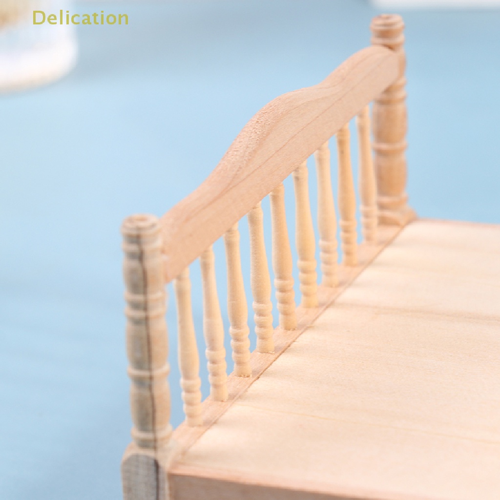 delication-เตียงคู่ไม้จิ๋ว-เฟอร์นิเจอร์ห้องนอน-สําหรับตกแต่งบ้านตุ๊กตา-1-12