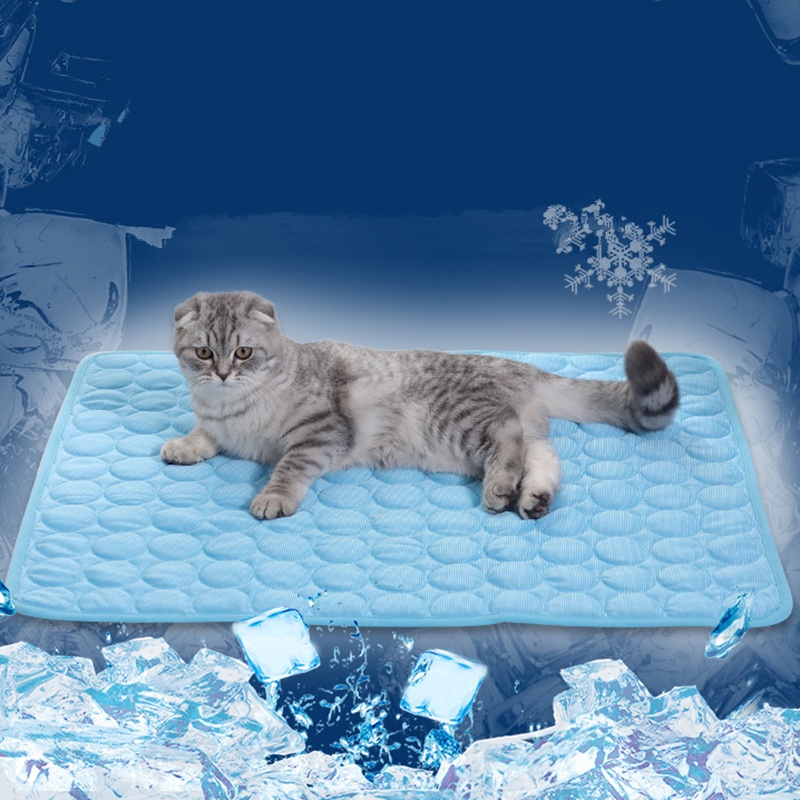 เสื่อระบายความร้อนสุนัข-เนื้อผ้าทอเย็น-เสื่อทอเย็นระบายความร้อนสำหรับสุนัขหรือแมว-ที่รองนอนสุนัข-แมว-รุ่น-h7