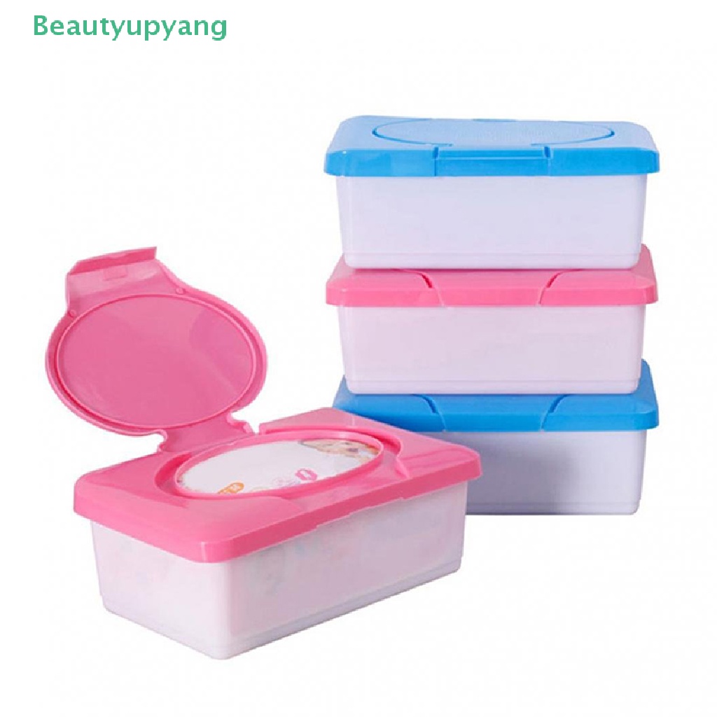 beautyupyang-กล่องพลาสติกใส่ทิชชู่เปียก-พร้อมฝาปิด-สําหรับบ้าน-และออฟฟิศ