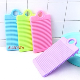 ALISOND1 1 pcs Laundry Cleaning Tool Mini Size Washing Board Washboard Old Fashioned Creative Design Laundry Products Household Bathroom Accessories Antislip Scrubboards/Multicolor