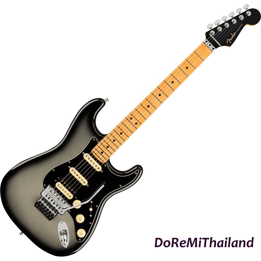 กีตาร์ไฟฟ้า-fender-american-ultra-luxe-stratocaster-floyd-rose-hss-usa-mn-silverburst