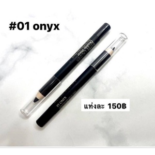 ดินสอเขียนขอบตาเอสเต้ Estee Lauder Double Wear Stay-in-Place Eye Pencil#01 onyx (ราคา/1แท่งค่ะ) 💞 ผลิต  March 2022 ค่ะ