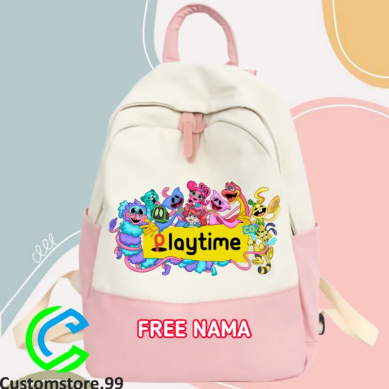 ใหม่-mommy-playtime-กระเป๋าเป้สะพายหลัง-สําหรับเด็ก-ฟรีชื่อ