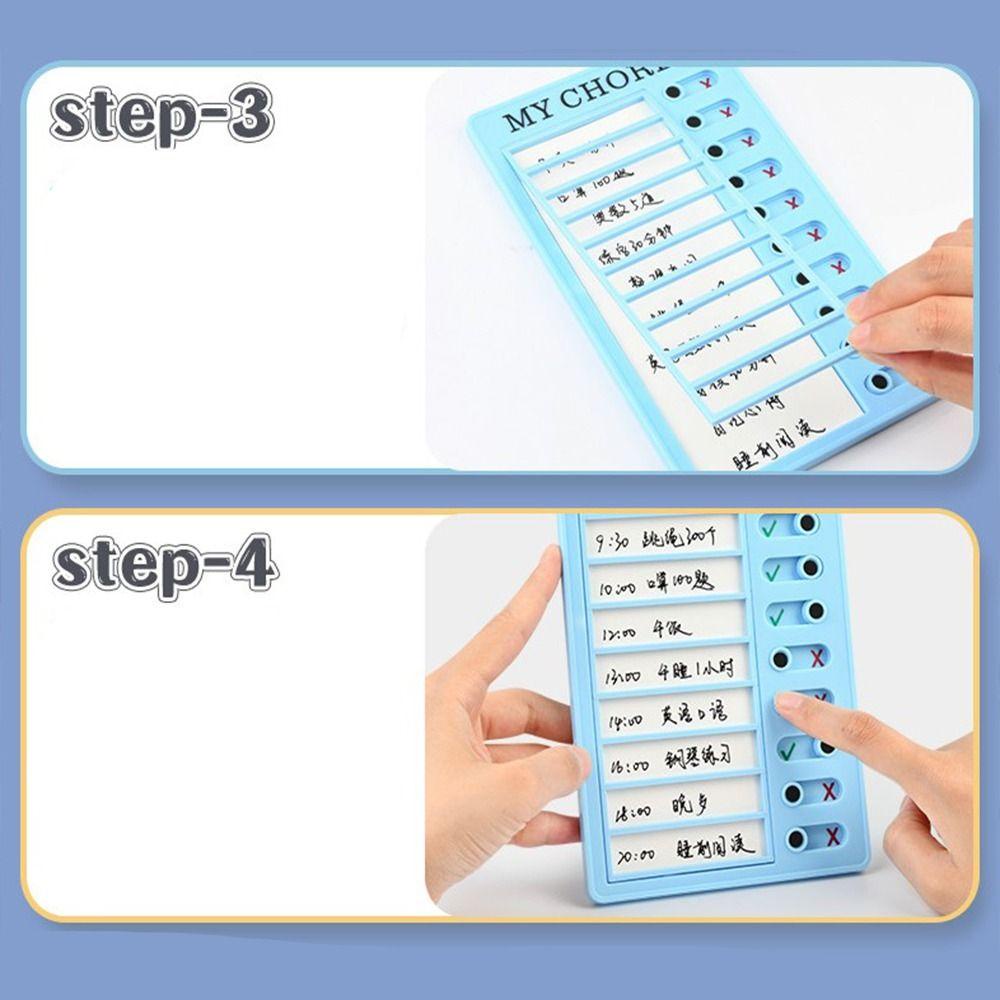 bliss-บอร์ดตรวจสอบตารางเวลา-ถอดออกได้-สําหรับนักเรียน-สํานักงาน