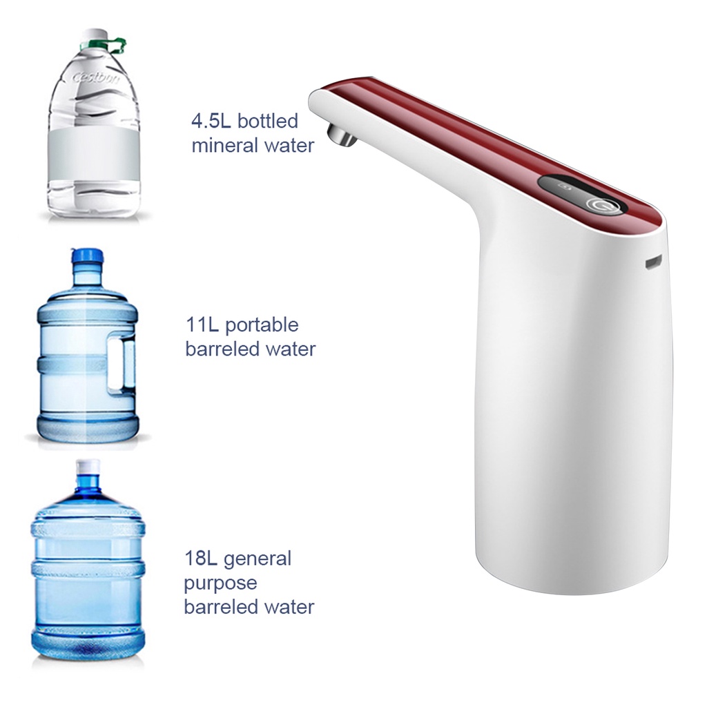 ที่กดน้ำจากถัง-หัวกดน้ำจากถัง-water-dispenser-pump-ที่ปั้มน้ำดื่ม-แบบชาร์จไฟ-ดูดน้ำจากถัง-ไฟฟ้า-ที่กดน้ำอัตโน