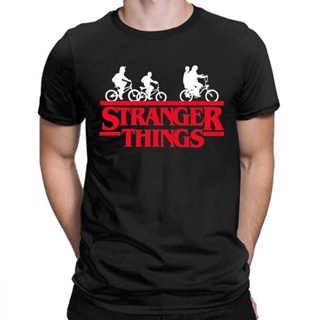 Stranger Things T Shirt men TV Show Third Season Short Sleeve 2022 HOT SALE Black Tshirts summer cal Tops Tee unisex t-s