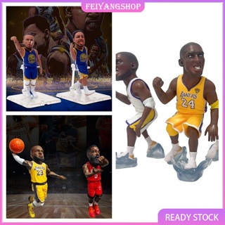 ฟิกเกอร์ NBA Basketball Star Kobe James Harden Curry Thompson ของเล่นสะสม สําหรับเด็ก