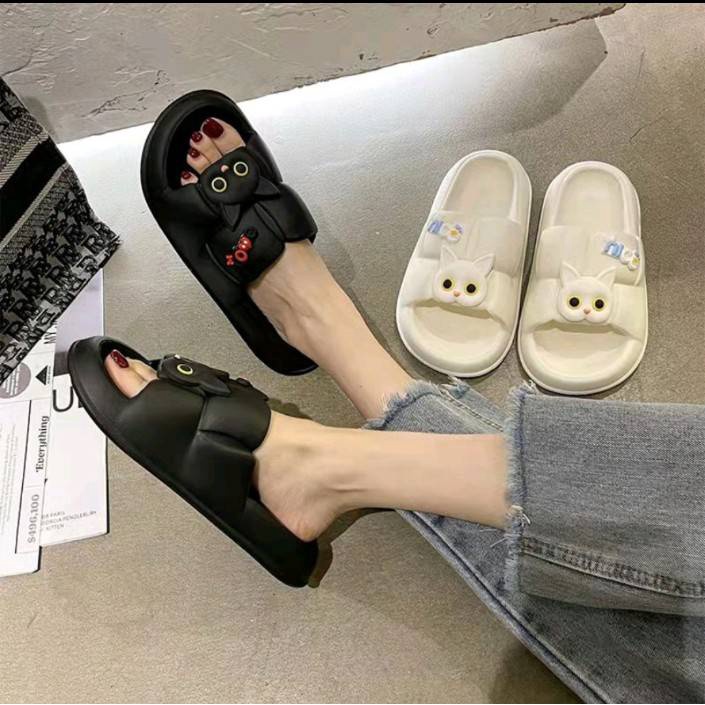 ภาพสินค้ารองเท้าลายการ์ตูน รองเท้าแฟชั่น รองเท้าสไตล์เกาหลี รองเท้า รองเท้าแบบสวม รองเท้าแตะ SHO-BF จากร้าน sunbalee บน Shopee ภาพที่ 3