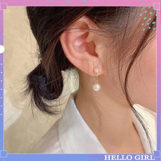 ภาพหน้าปกสินค้าต่างหูมุกไขว้สไตล์เกาหลีแฟชั่นเครื่องประดับเรียบง่าย HELLO GIRL JEWELRY ที่เกี่ยวข้อง