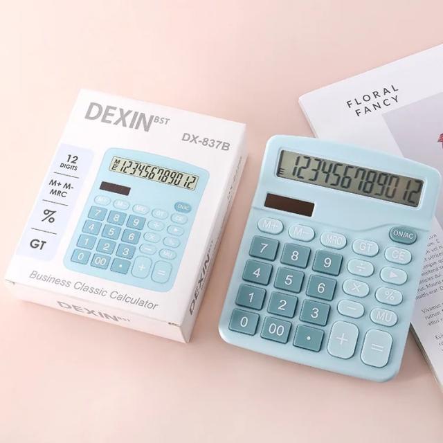 dexin-เครื่องคิดเลข-calculator-ตัวเลขดิจิตอล-12หลัก-คิดเลข-x-พลังงานแสงอาทิต-หรือ-ใส่ถ่าน-พร้อมจัดส่ง