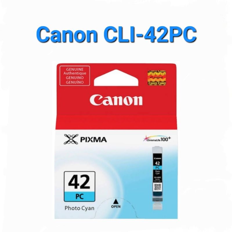 ตลับหมึก-canon-42bk-c-m-y-pm-pc-lgy-gy-ของแท้-100