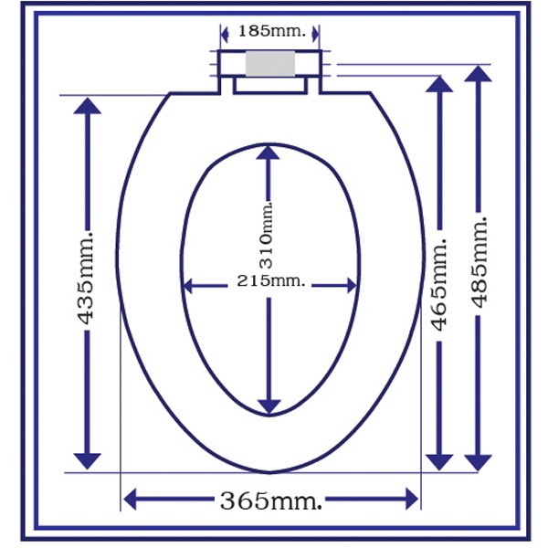 fenix-ฝารองนั่งชักโครก-ทรงรี-elongated-รุ่น-dm-1900